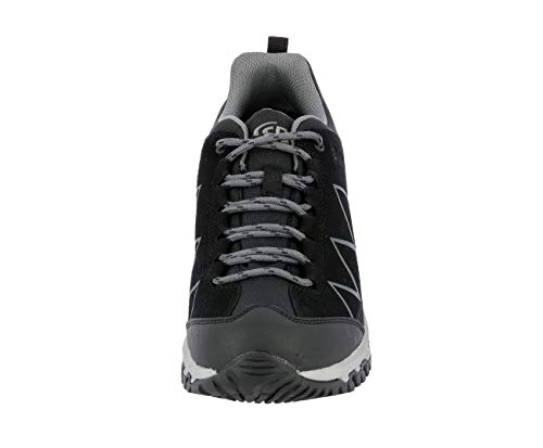 Brütting Unisex Kansas Trekking- & Wanderhalbschuhe, Schwarz Anthrazit, 46 EU