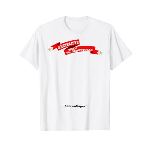 Libro de visitas para 30 cumpleaños Camiseta