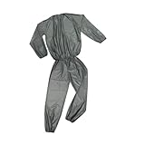 EHJRE Sauna Sweat Suits Tracksuit for Cardio Cycling Walking Sports, XXL