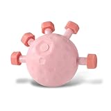 Finger Grip Strengthener, New Silicone Finger Exerciser Gripper Strong Elasticity Hand Grip Strength Trainer for Musicians Wood Carving Rock Climber Fitness Enthusiasts (Pink)