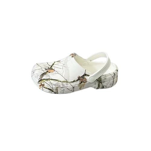 Air Cushion Men's Black Clogs,Adjustable Ankle Strap Slip-On Water-Friendly Shoes Compatible For Men, Orthopedic Comfort Walking Sandals(Beige,10)