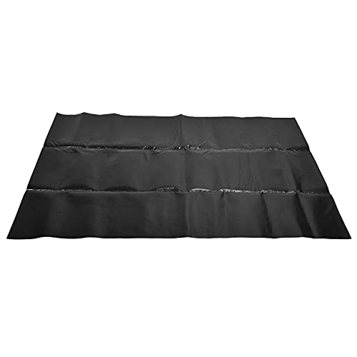 Tapetes de piso para churrasqueira, dobrável, antiderrapante, absorvente, óleo, reutilizável, sob a