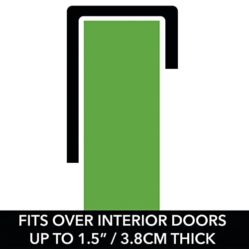 MDesign Appendiabiti a 4 Ganci da Porta per