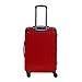 Kenneth Cole REACTION Flying Axis Collection Lightweight Hardside Expandable 8-Wheel Spinner Luggage, Cherry Red, 24-Inch Checked