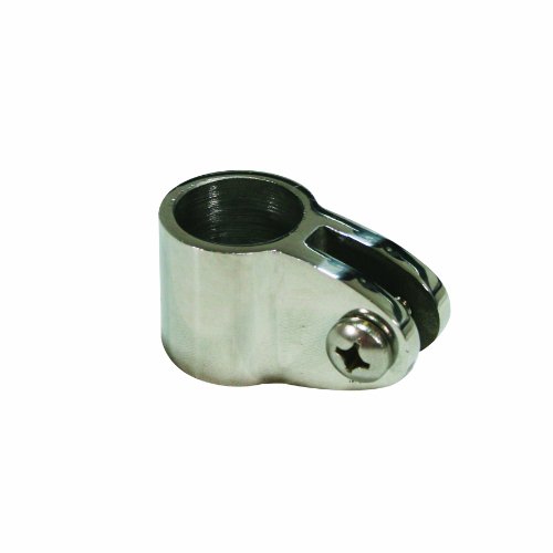 SeaSense Stainless Steel 316 Adjustable Top Slide Tube Clamp, 7/8-Inch
