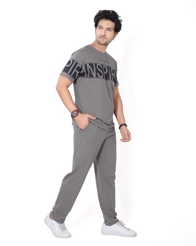 Image of WEET Cotton T-Shirt and Pyjama Set for Men,Night Wear for Men,Men's Pyjama Set 122