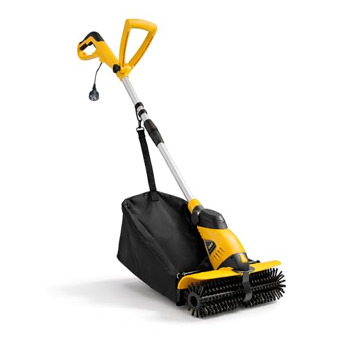 boldworks Electric Power Broom Artificial Turf Sweeper Outdoor Turf Cleaner Machine