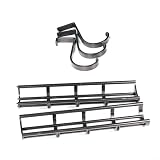 Solution de rangement complète pour balles : comprend un seul support de 82 cm de long conçu pour contenir jusqu'à 15 boules de billard standard en toute sécurité le long du rail de table ; garde les balles organisées et instantanément accessibles pendant le jeu.