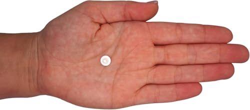 Image of (Pack of 40) White Plastic Hole Plugs 0.31 inch x 0.16 inch (8 x 4 mm), Drill Hole Cover Caps, Furniture Hole Plug, Screw Hole Plugs