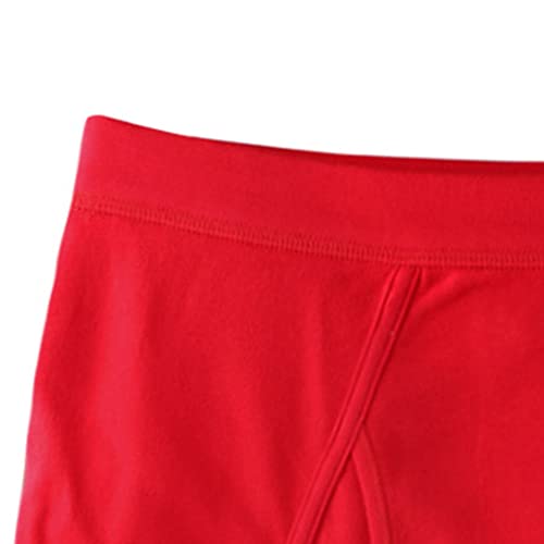 Maiyifu-GJ Men's Solid Colour Breathable Underpants Comfort Moisture-Wicking Briefs Cotton Stretch Underwear2