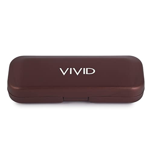 Image of VIVID Vision Unisex Adult Lightweight Eyewear Specs Case Cover | Protect Eye Glasses | Chashma Dibbi | Sunglass Box