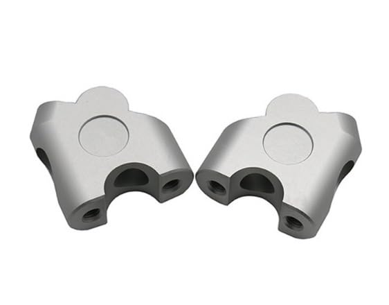 Rehausseur guidon moto 22 mm avec pince de fixation en alliage usiné