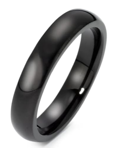 Monesave Orukka Payment Ring – Tap to Pay Ring | New to Amazon | Top Up from 650+ Banks in 210 Countries | Crypto-Ready (Binance, Coinbase & Strike) | Ceramic, Gold or Silver (Black, 10)