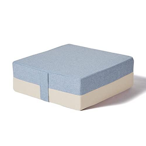 【ゆかぴょん】 クッション トランポリン コイルスプリング バネ 搭載 静音 YUKAPYON (本体 アイスブルー)