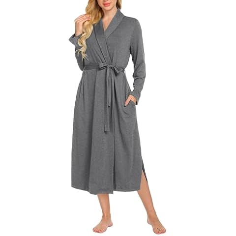 Ekouaer Long Sleeve Robe for Women Cover