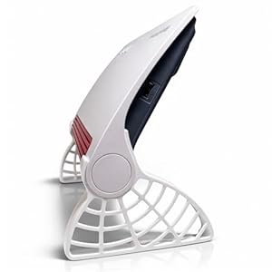 PRINTKERN Halterungen passend für Fritz!Box 7590 Router | Set für sicheren Stand & bessere Belüftung | Passgenaue Aufnahme | Stabiler Design-Halter für Fritzbox 7590 | weiß