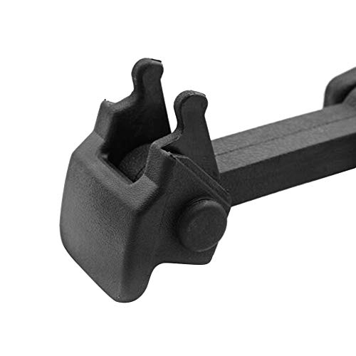 Sangmei Trava da tampa do capô Trava da tampa do motor do carro compatível com Jeep Wrangler TJ 1997