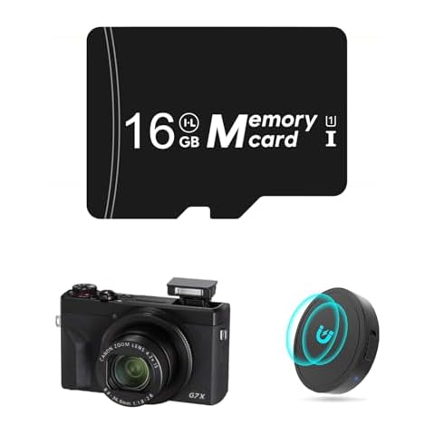 Elasound 16GB Memory Card - Voice Recorder Accessory, Replacement Set for Voice Activated Recorder Cover