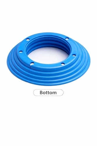 Image of 6.5 Inch Car Speaker Ring Cover Waterproof Silicone Foam Pad | Antivibration Door Speaker Spacer Guard | Car Audio Protection Pack of 2