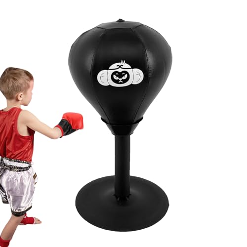 楽しい パンチング バッグ ボクシング 子供向け - クールガジェット壁用パンチングボール,強力吸着 ボクシングバッグ スピードボール - 女性、男性、男の子、女の子、青少年、大人、妻、女友達向け