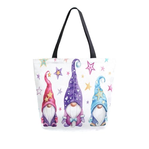 Woman Tote Bag Rainbow Fist Pride Shoulder Handbag for Work Travel Business Beach Shopping