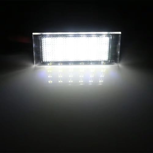 Luz de matrícula para pasar la ITV en Twingo 2 y Clio 3 lámpara de placa 4