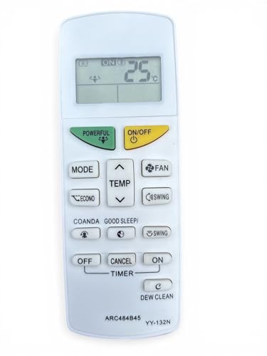 Image of AMAZOR Ac Remote- Model 132 N ARC484B45 Compatible with Daikin Ac Remote Original | Suitable for 1 | 1.2 | 1.3 | 1.5 | 1.8 | 2 | 2.2 | 2.5 | 3 Ton Split and Window Air Conditioner
