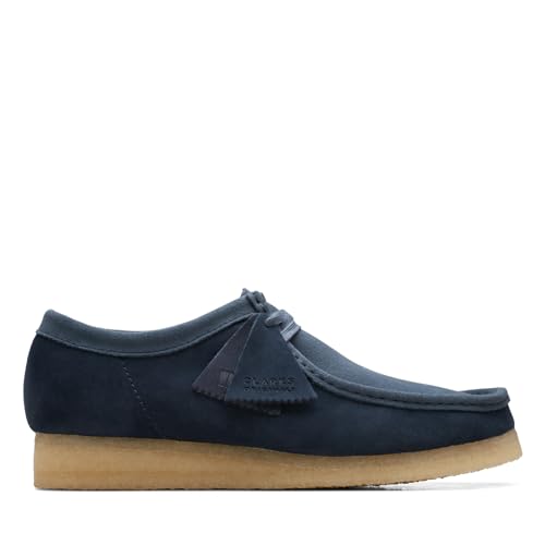 Clarks Original Men's Wallabee Made in Vietnam, Navy Combi (us_footwear_size_system, adult, men, numeric, medium, numeric_7_point_5)