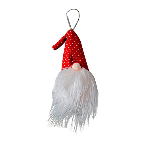 Shan-S Christmas Swedish Santa Gnome Plush Cloth Doll,Snowman Blinkless Faceless Cloth Doll Birthday Gift for Home Xmas Party Holiday Present Household Table Decoration Winter Table Ornament