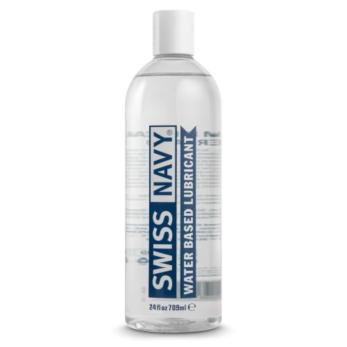 Image of Swiss Navy Premium Water-Based Lubricant - 24 oz | Lubricating Gel for Men, Women & Couples - Toy Safe - Non-Staining Formula - Compatible with Latex & Condoms