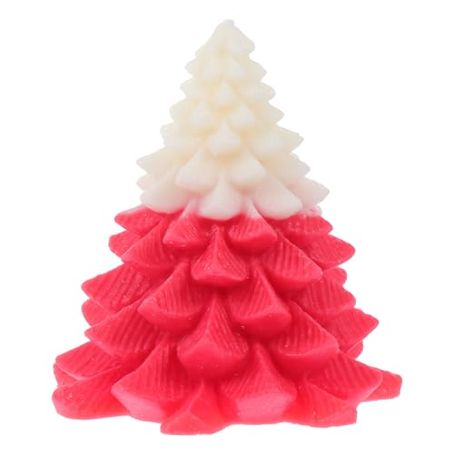 TOVINANNA 1pc Elegant Xmas Shape Scented Candle Decorative Christmas Atmosphere Prop for Holiday Creates Romantic Ambiance Fragrance for Party and Home Decoration