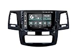 JF-039TH-X7C Android-Autoradio kompatibel mit Toyota HILUX VIGO | CarPlay und Android Auto | GPS | DAB+ | 9 HD | Hergestellt in Italien