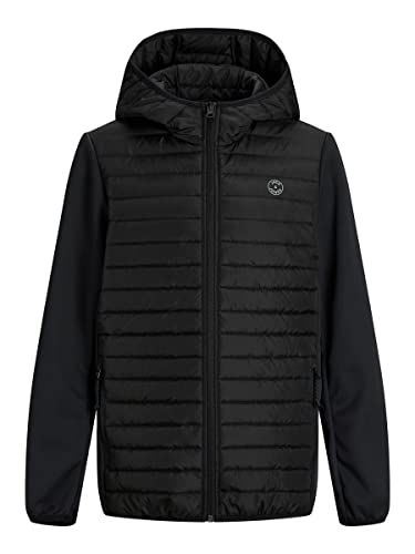 JACK&JONES JUNIOR JJEMULTI Quilted Jacket Noos JNR Chaqueta, Black/Detail:Set-IN Sleeves, 140 para Niños Cover
