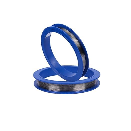 Drut wolframowy — czystość 99,99%, średnica od 0,008 mm do 2,0 mm, długość 2 m 1 szt.(0.8mmx2m)