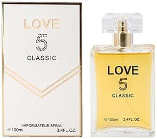 Love 5 Classic Perfume for Women (Inspired Channel no. 05) 3.4oz/100ml EDP, Natural Spray, Long Lasting
