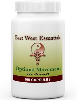 East West Essentials Optimal Movement - Dietary Supplement - All Natural Herbal Formula - Aids in The Prevention of Constipation - Enhances Movement of GI Tract