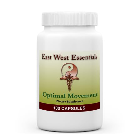 East West Essentials Optimal Movement - Dietary Supplement - All Natural Herbal Formula - Aids in The Prevention of Constipation - Enhances Movement of GI Tract
