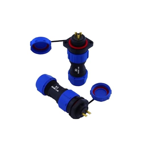 Connecteur plastique SP1711S étanche IP68 4 broches pour câble électrique extérieur