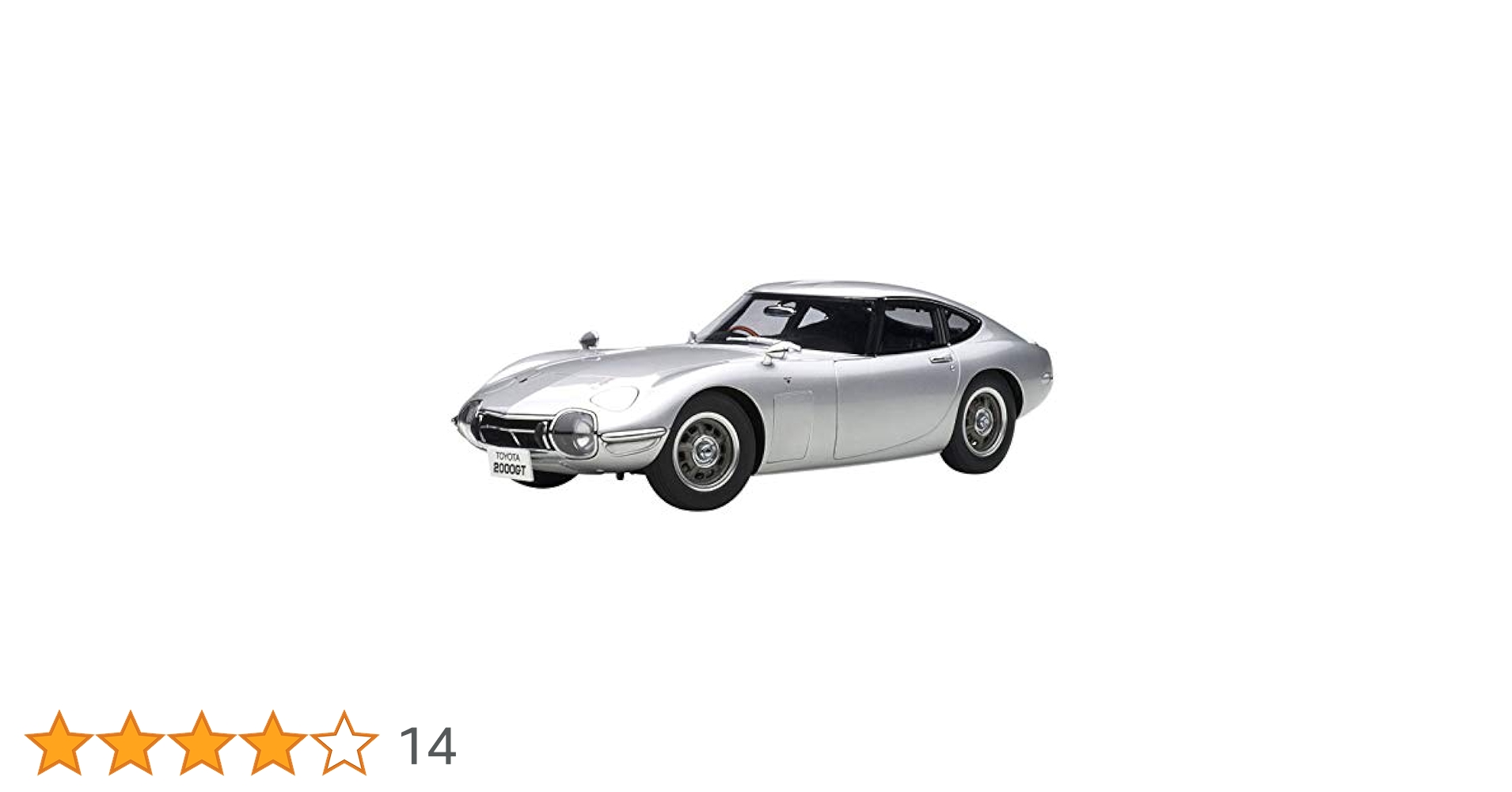Amazon | AUTOart 1/18 トヨタ 2000GT シルバー | ミニカー