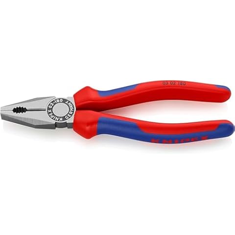 Knipex 180 mm Combination Pliers with Grips Cover