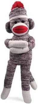 Miniatura 2 de Pennington Bear Company The Original Sock Monkey, tejido a mano, material de felpa, 20 pulgadas