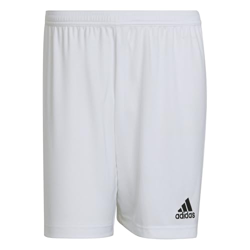 adidas Hombre Entrada 22 Shorts, White, M