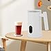 Montalatte elettrico, montalatte automatico con rivestimento antiaderente, schiuma calda e fredda per latte, cappuccino, macchiato e cioccolata calda