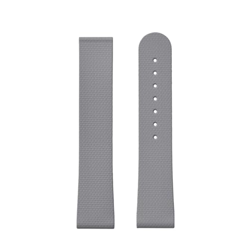 Bracelet montre FKM 20 mm fluoroélastomère pour remplacer caoutchouc usé