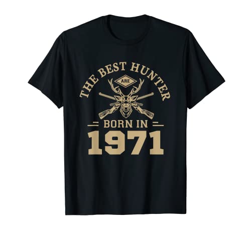 Mens The Best Hunters Born In 197 50th Birthday Hunting Camiseta