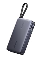 UGREEN Nexode Power Bank 20000mAh da 67W con Cavo USB C Integrato Ricarica Rapida Portatile con Schermo LED Compatibile con iPhone 17 16 15 14 Air Plus Pro Max Galaxy S25 S24 xiaomi
