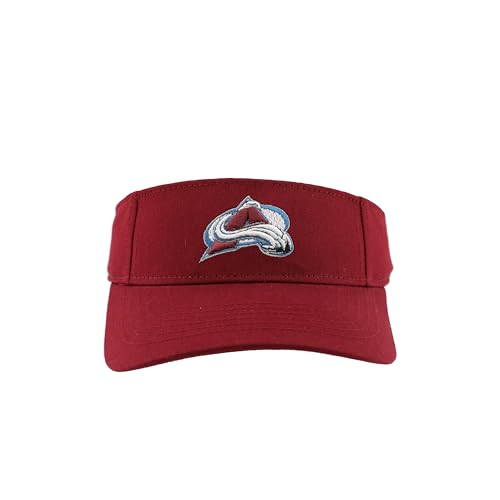 Image of ZHATS NHL Unisex-Adult NHL Officially Licensed Visor Drill Icon Team Color
