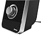 Hama PC Lautsprecher Sonic (USB 3.0, 3,5 mm Klinke, 3 W, Lautstärkeregler, aktive Boxen für Computer, PC, Laptop, Notebook, Smartphone und Tablet) schwarz