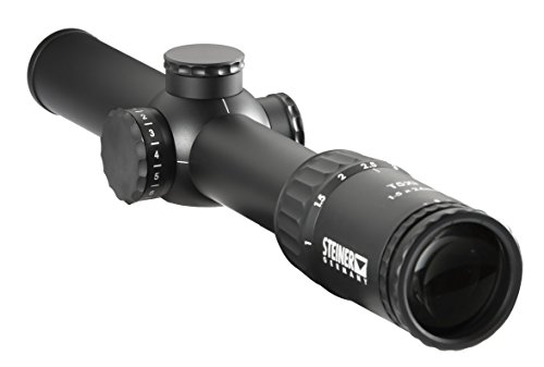 Find Discount Steiner T5Xi Tactical Rifle Scope - Close Compact Riflescope for Hunting, 1-5X24mm 3TR...