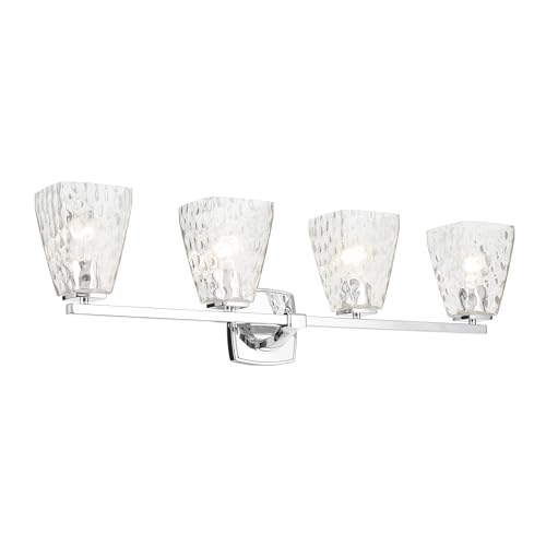 Kichler Marant 4-Light Bathroom Vanity Light, Chrome